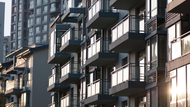 image of exterior of executive apartment buildings